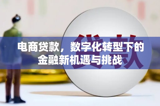大英电商贷款，数字化转型下的金融新机遇与挑战