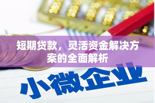 大英短期贷款，灵活资金解决方案的全面解析