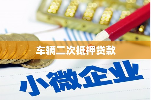 大英车辆二次抵押贷款
