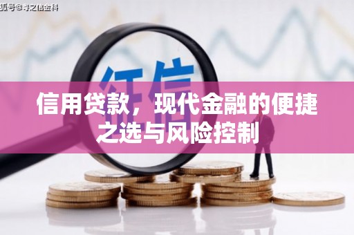 大英信用贷款，现代金融的便捷之选与风险控制