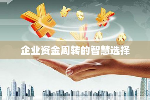 大英企业资金周转的智慧选择
