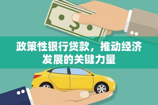 大英政策性银行贷款，推动经济发展的关键力量