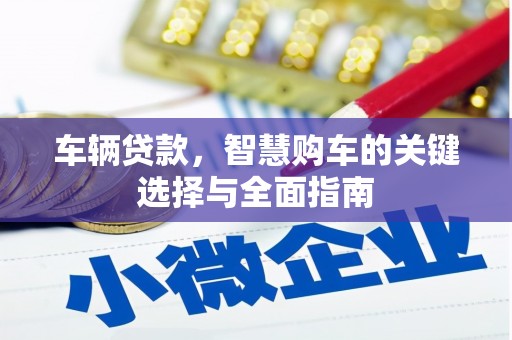 大英车辆贷款，智慧购车的关键选择与全面指南