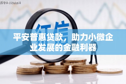 大英平安普惠贷款，助力小微企业发展的金融利器