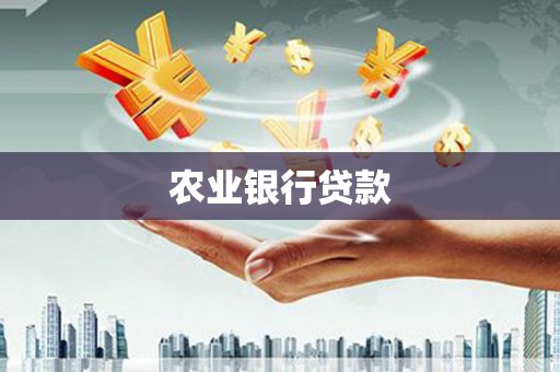 大英农业银行贷款