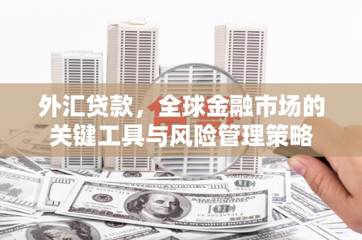 大英外汇贷款，全球金融市场的关键工具与风险管理策略