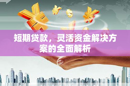 大英短期贷款，灵活资金解决方案的全面解析