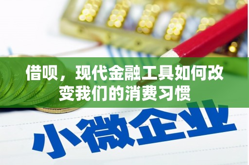 大英借呗，现代金融工具如何改变我们的消费习惯