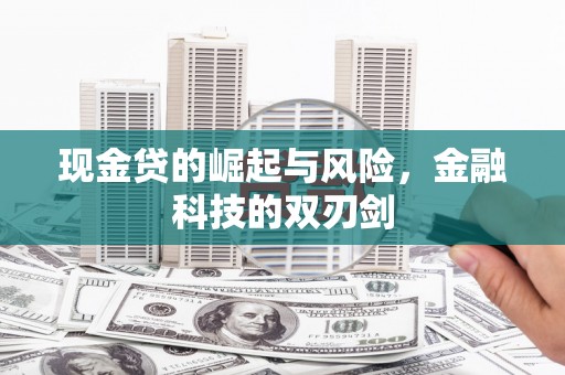 大英现金贷的崛起与风险，金融科技的双刃剑
