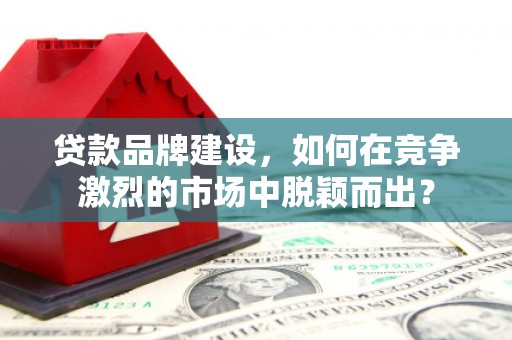 大英贷款品牌建设，如何在竞争激烈的市场中脱颖而出？