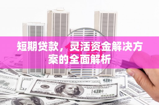 大英短期贷款，灵活资金解决方案的全面解析
