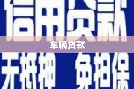 大英车辆贷款